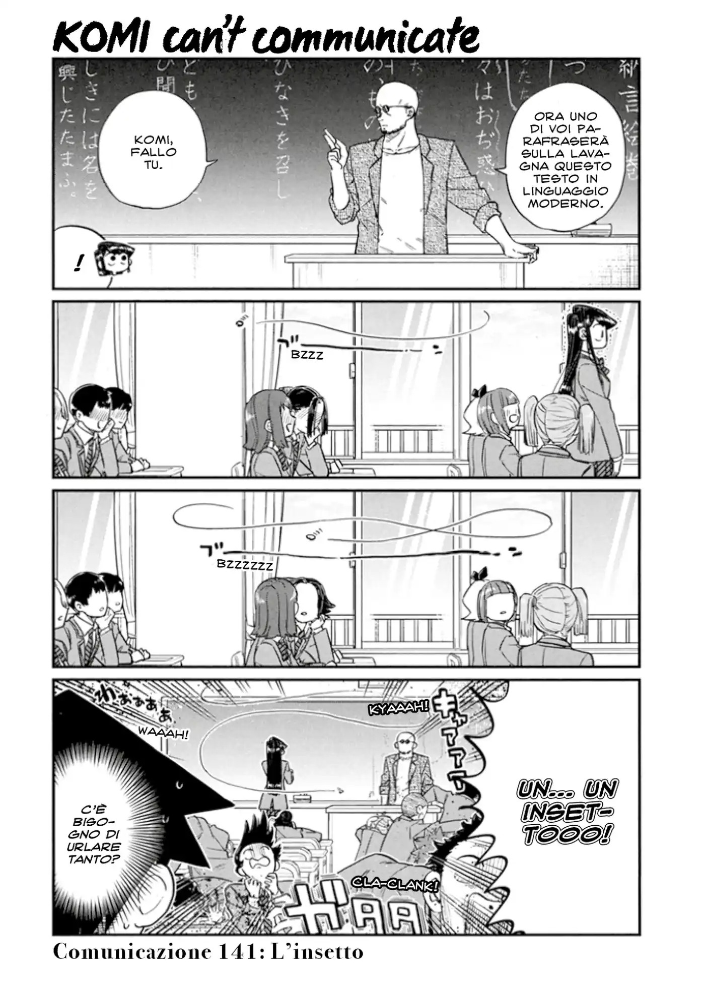 Komi-san wa Komyushou Desu. Capitolo 141 page 1