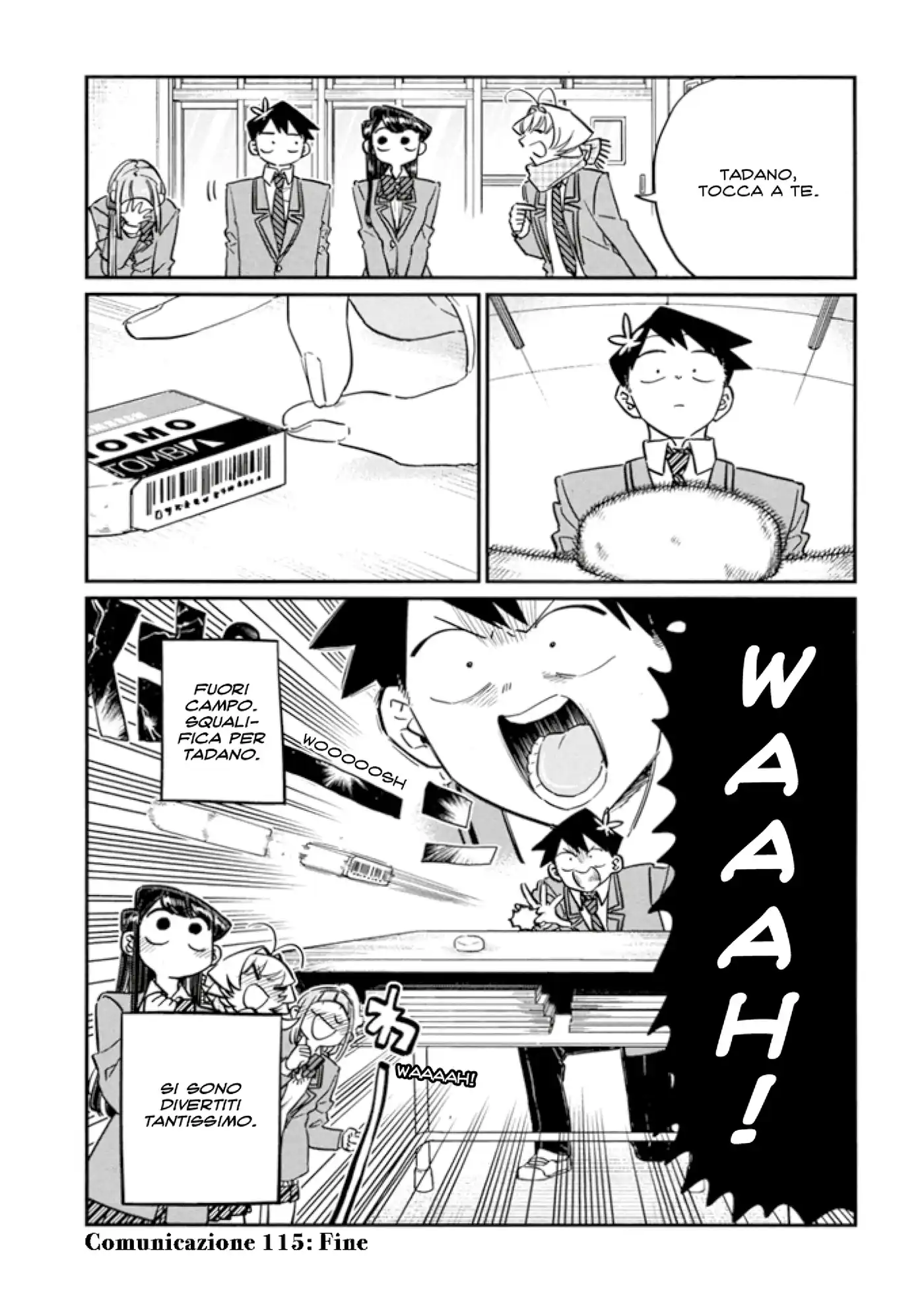 Komi-san wa Komyushou Desu. Capitolo 115 page 7