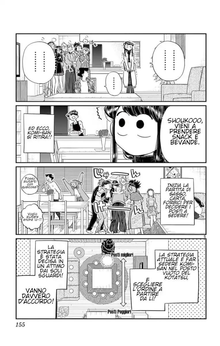 Komi-san wa Komyushou Desu. Capitolo 97 page 5