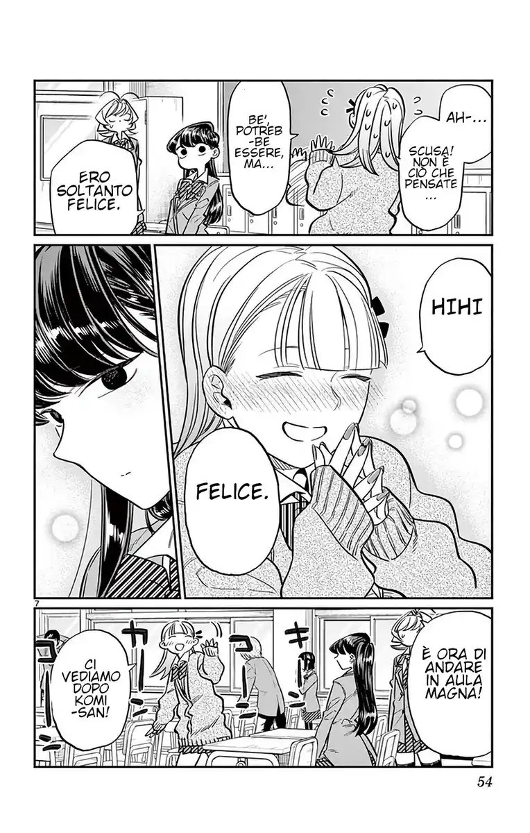 Komi-san wa Komyushou Desu. Capitolo 24 page 7