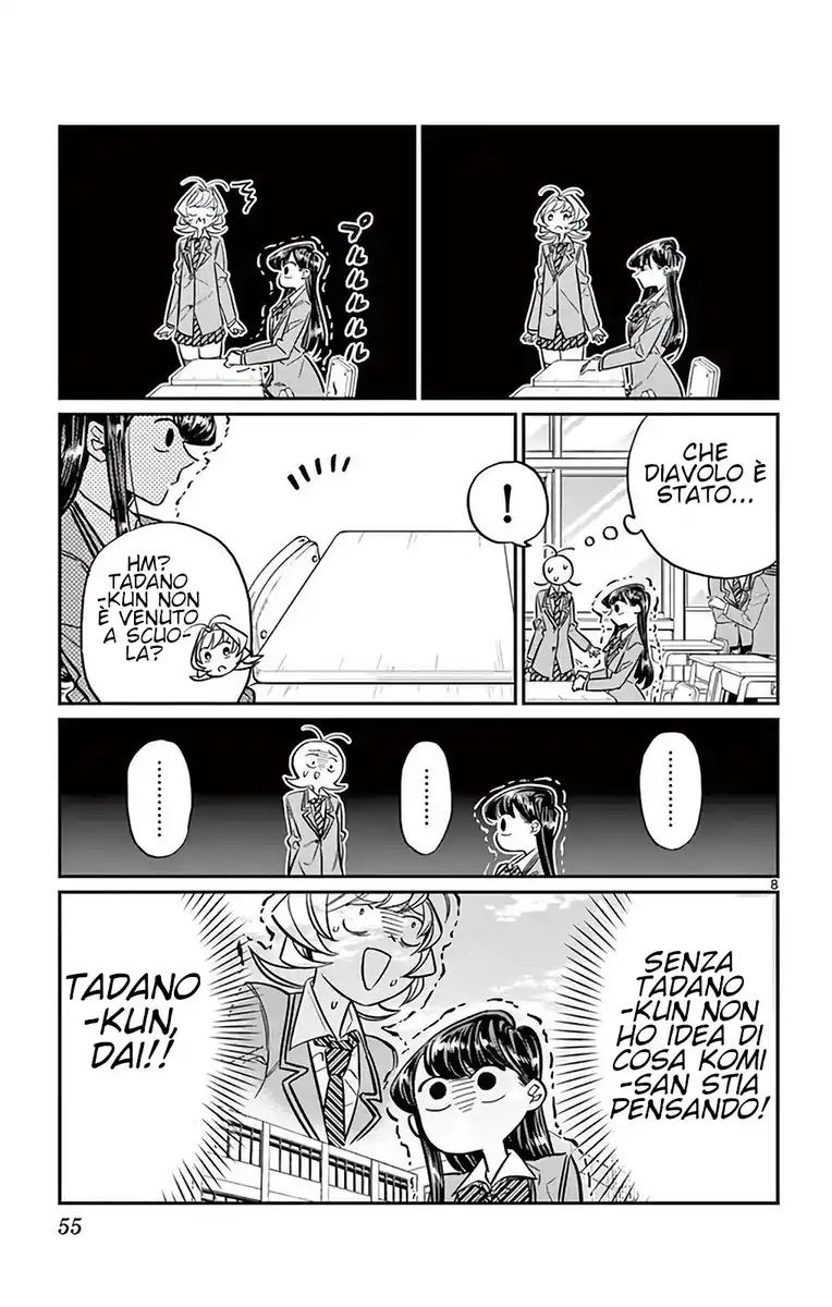 Komi-san wa Komyushou Desu. Capitolo 24 page 8