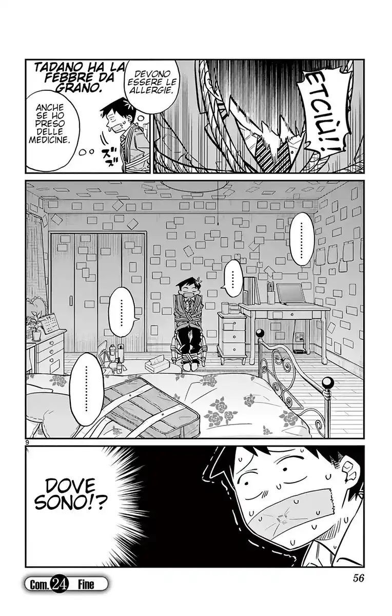 Komi-san wa Komyushou Desu. Capitolo 24 page 9