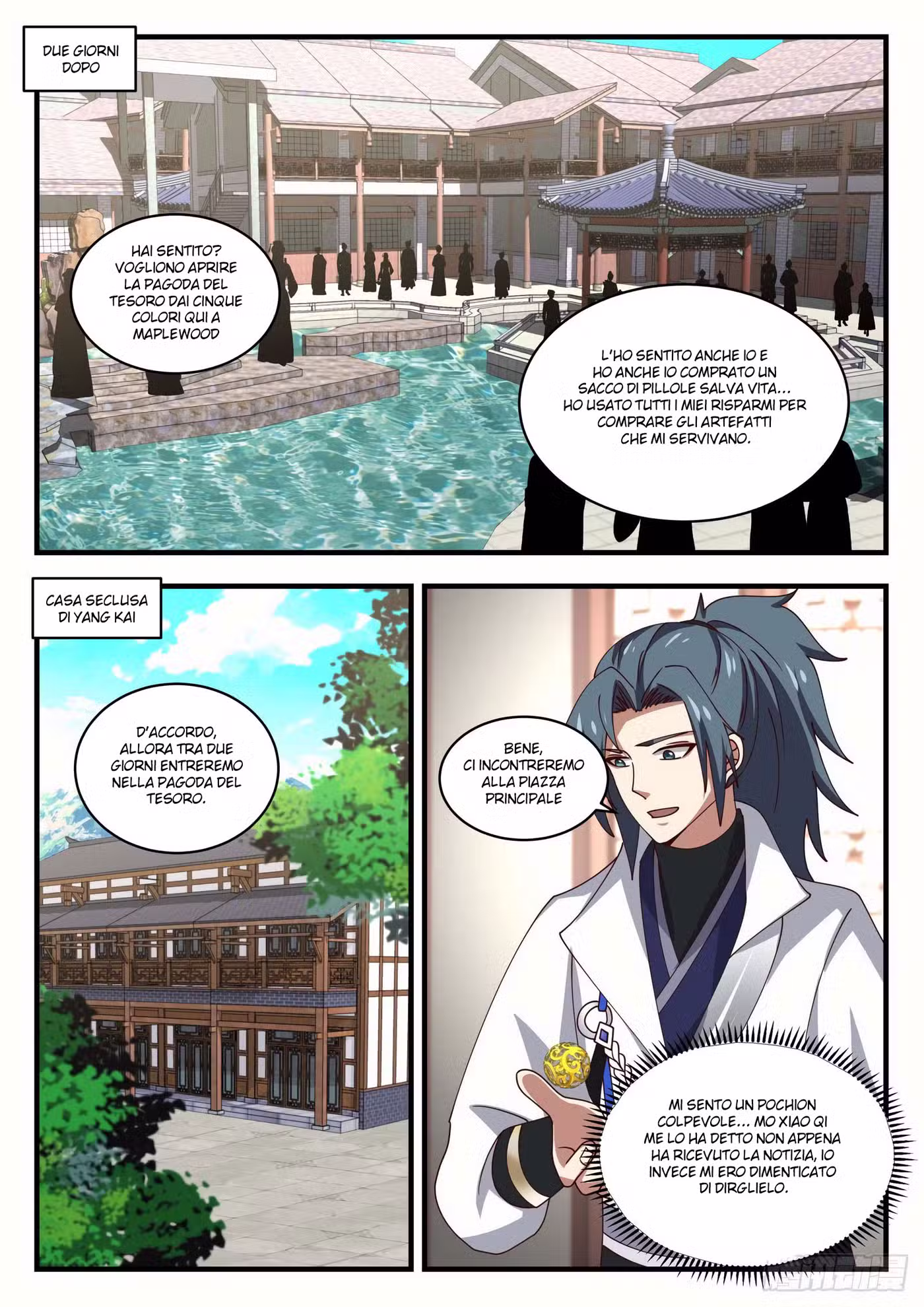 Martial Peak Capitolo 1599 page 2