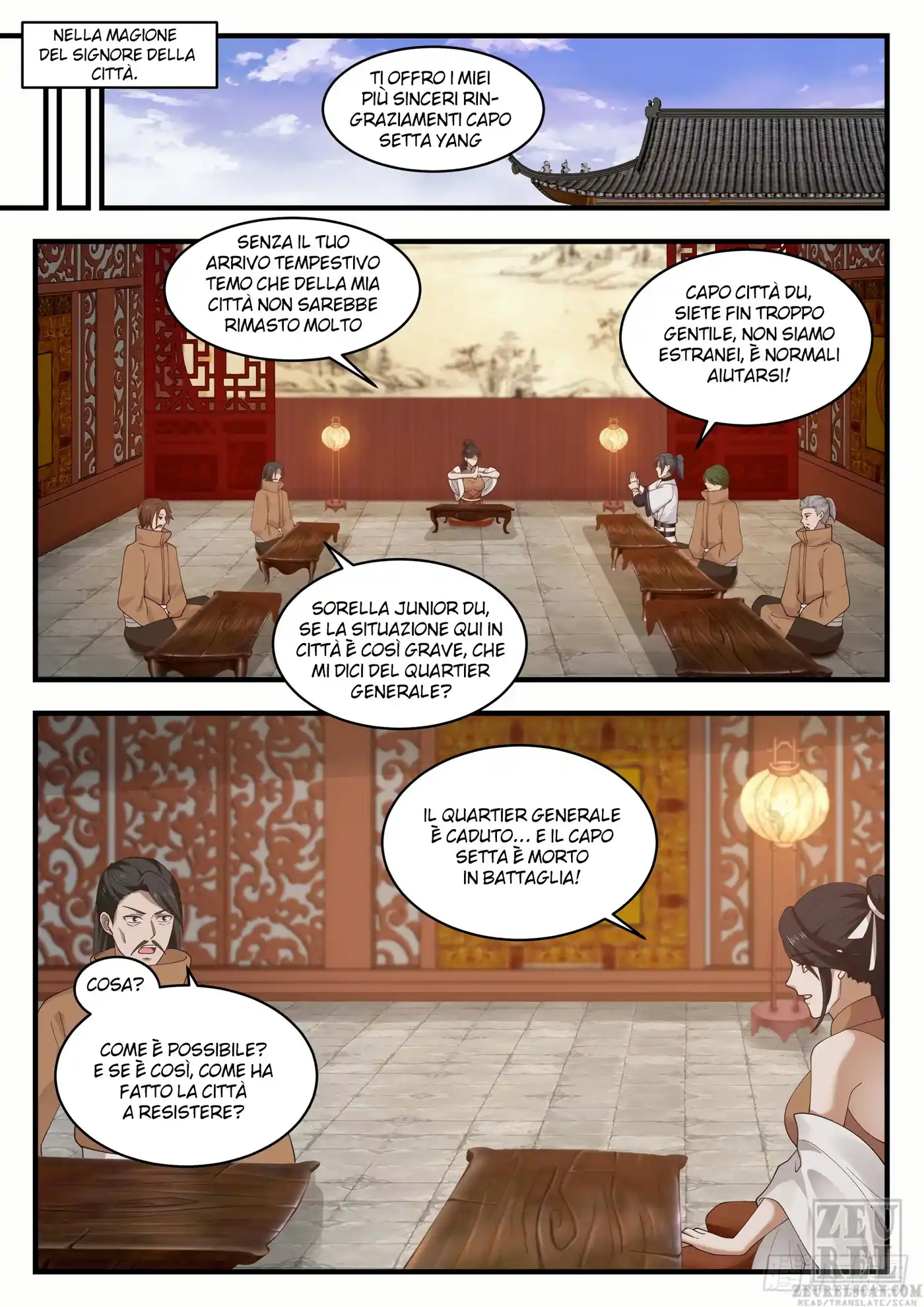 Martial Peak Capitolo 1419 page 7