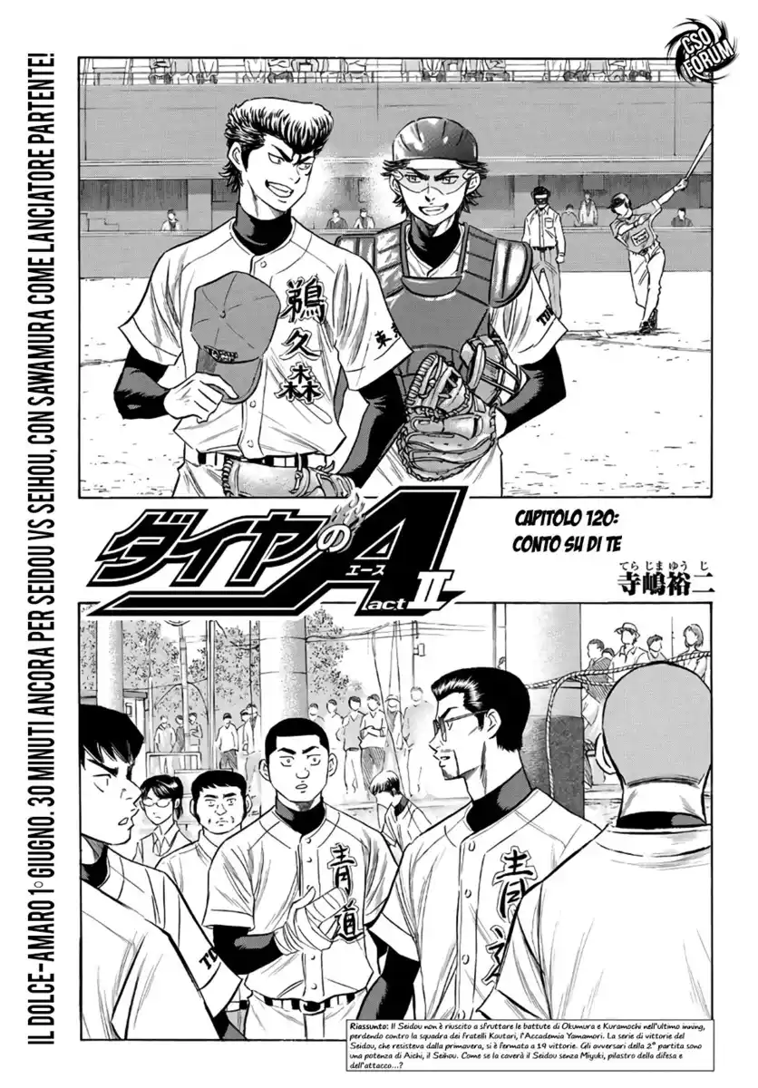 Diamond no Ace - Act II Capitolo 120 page 2