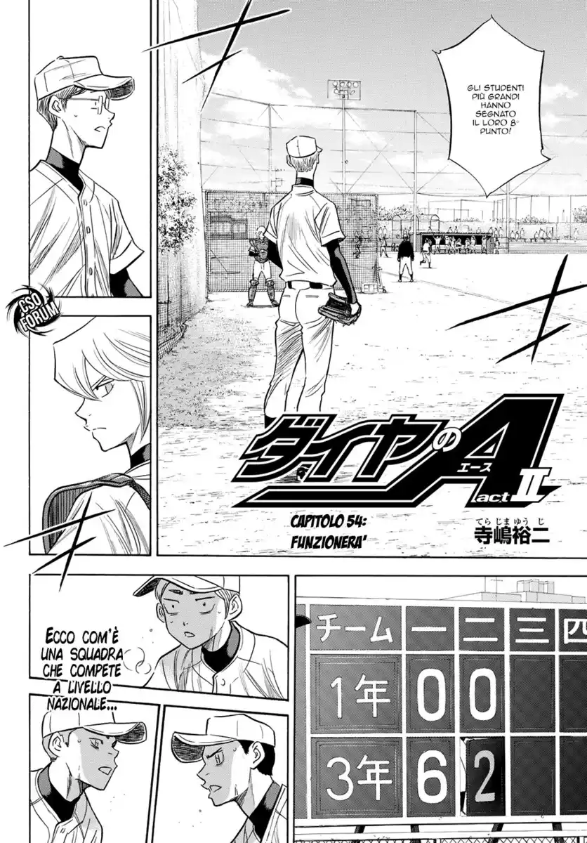 Diamond no Ace - Act II Capitolo 54 page 3