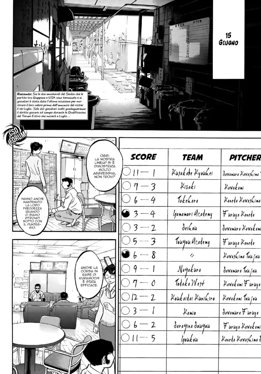 Diamond no Ace - Act II Capitolo 133 page 3