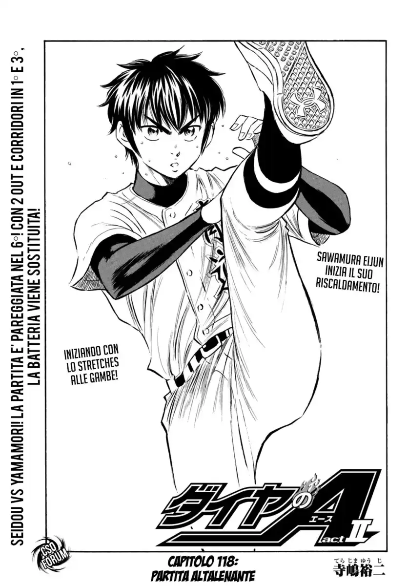 Diamond no Ace - Act II Capitolo 118 page 2