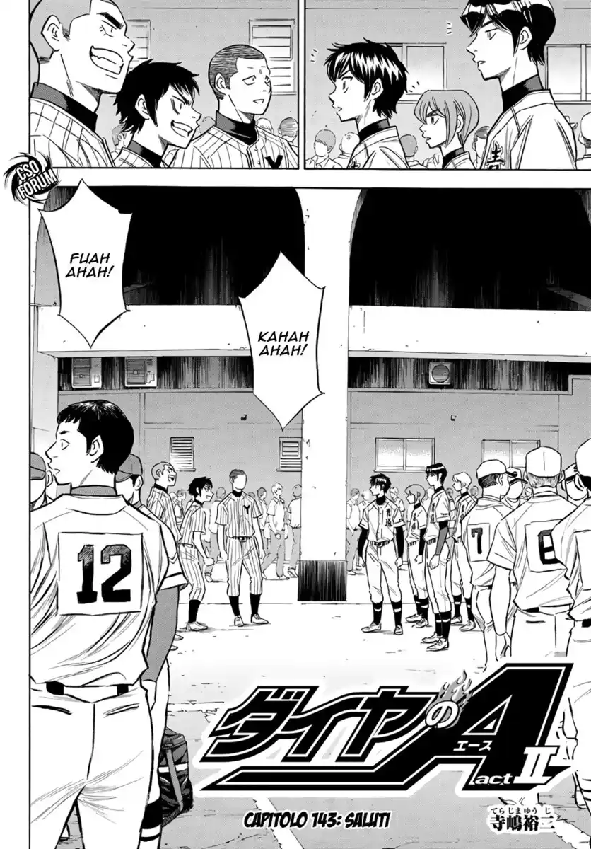 Diamond no Ace - Act II Capitolo 143 page 3