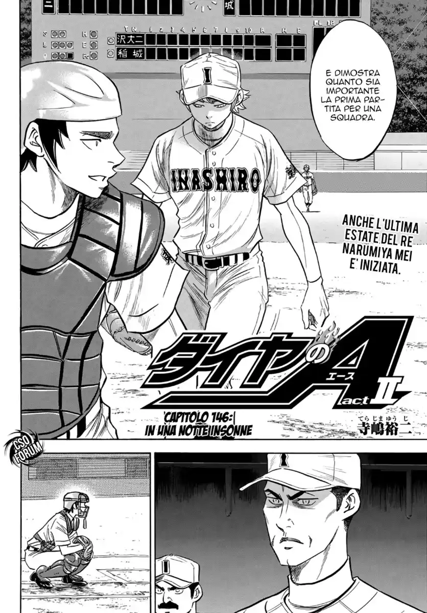 Diamond no Ace - Act II Capitolo 146 page 3