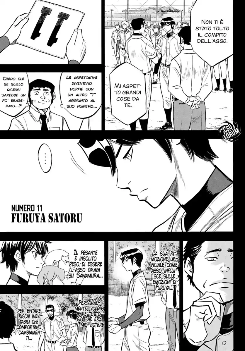 Diamond no Ace - Act II Capitolo 142 page 8