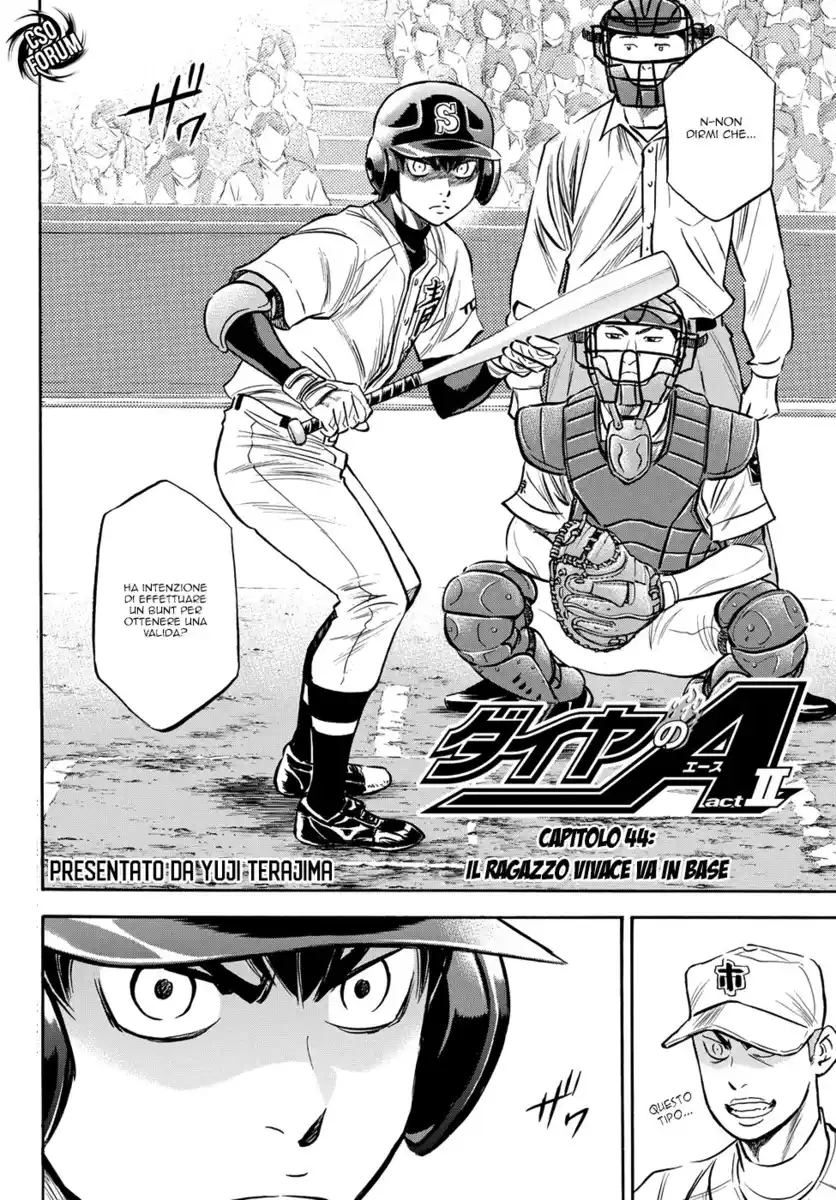 Diamond no Ace - Act II Capitolo 44 page 3