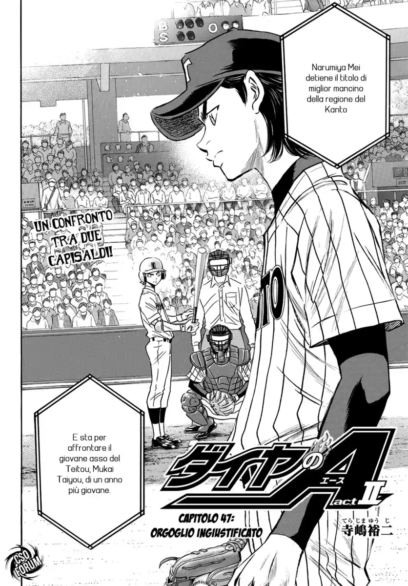 Diamond no Ace - Act II Capitolo 47 page 4