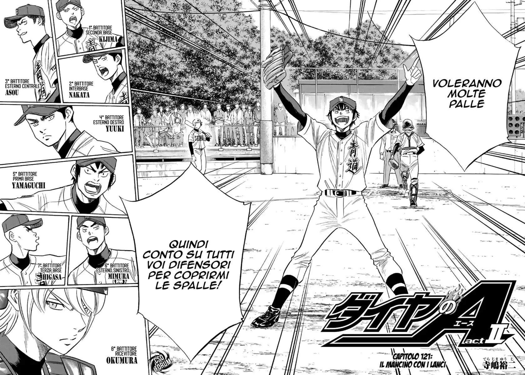 Diamond no Ace - Act II Capitolo 121 page 5