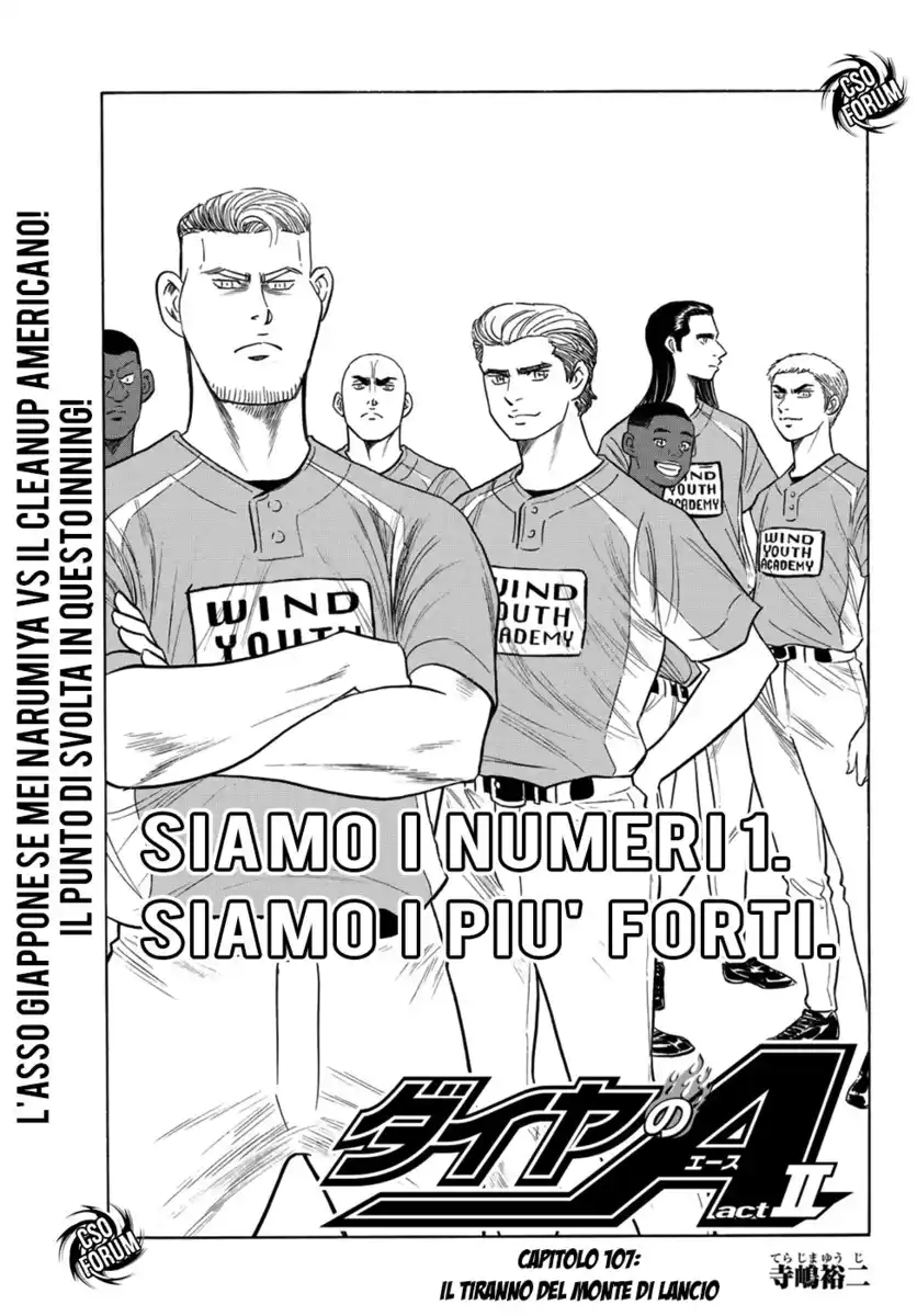 Diamond no Ace - Act II Capitolo 107 page 3