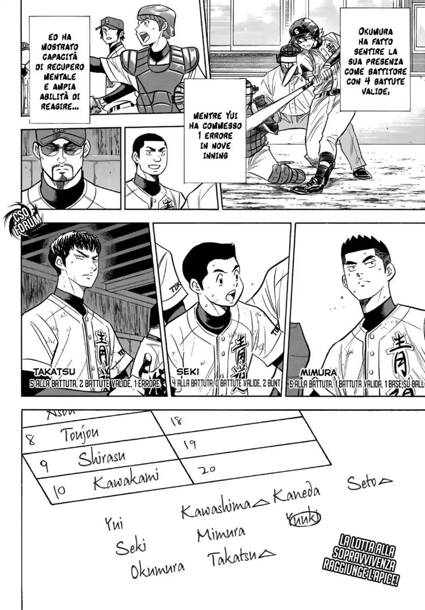 Diamond no Ace - Act II Capitolo 132 page 22