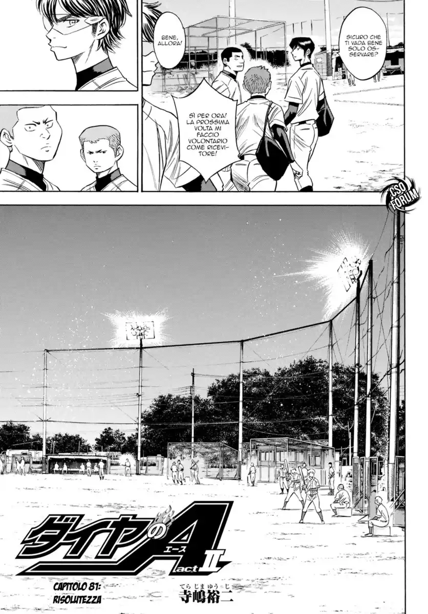 Diamond no Ace - Act II Capitolo 81 page 4