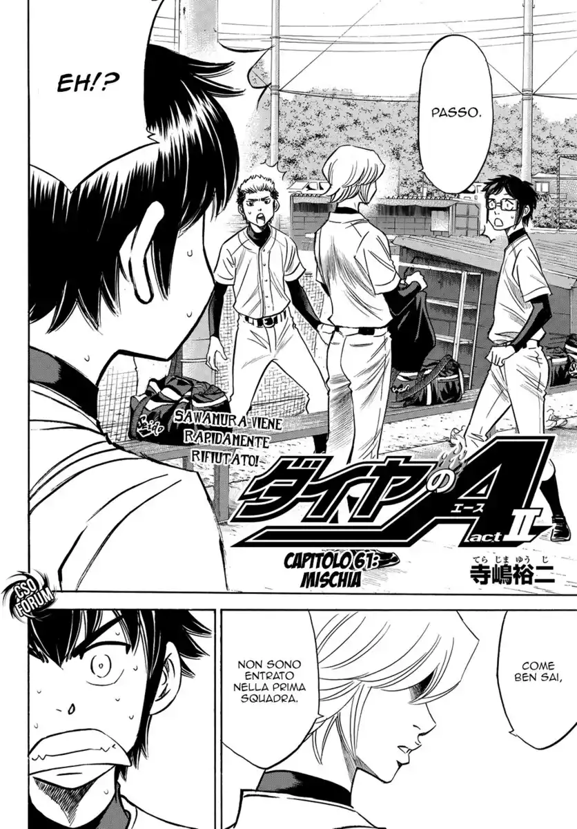 Diamond no Ace - Act II Capitolo 61 page 3