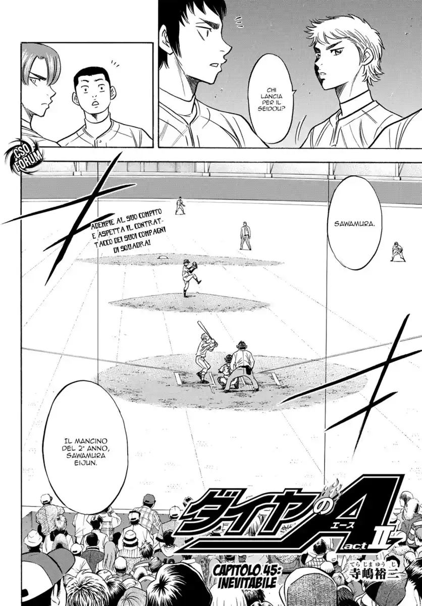 Diamond no Ace - Act II Capitolo 45 page 3