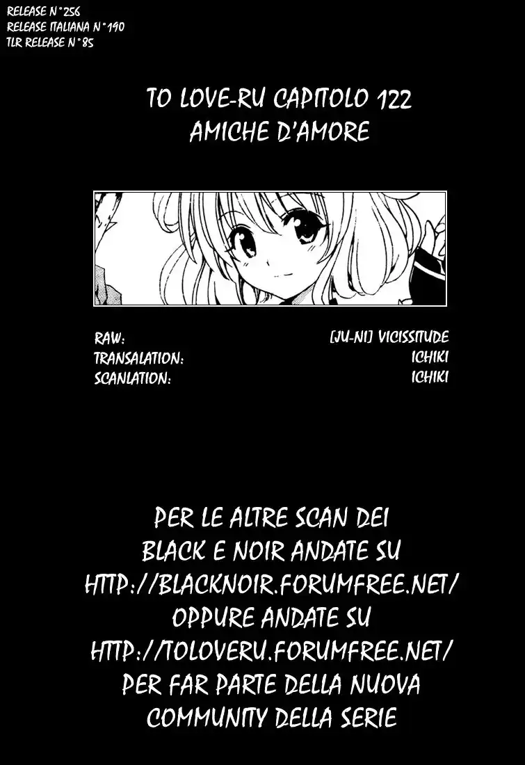 To Love Ru Capitolo 122 page 1