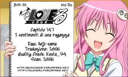 To Love Ru Capitolo 147 page 1