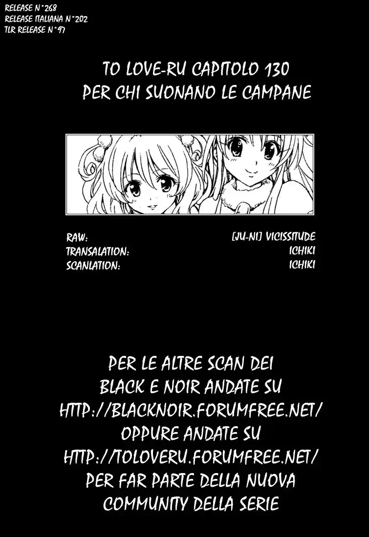 To Love Ru Capitolo 130 page 1