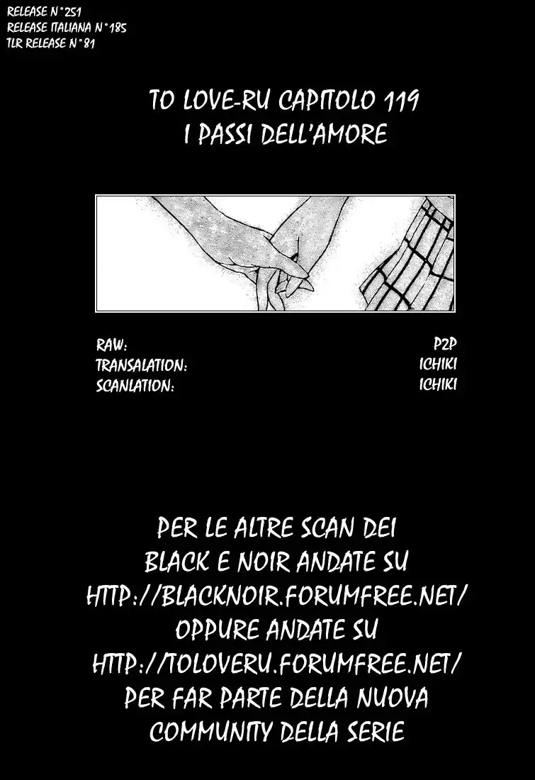 To Love Ru Capitolo 119 page 1