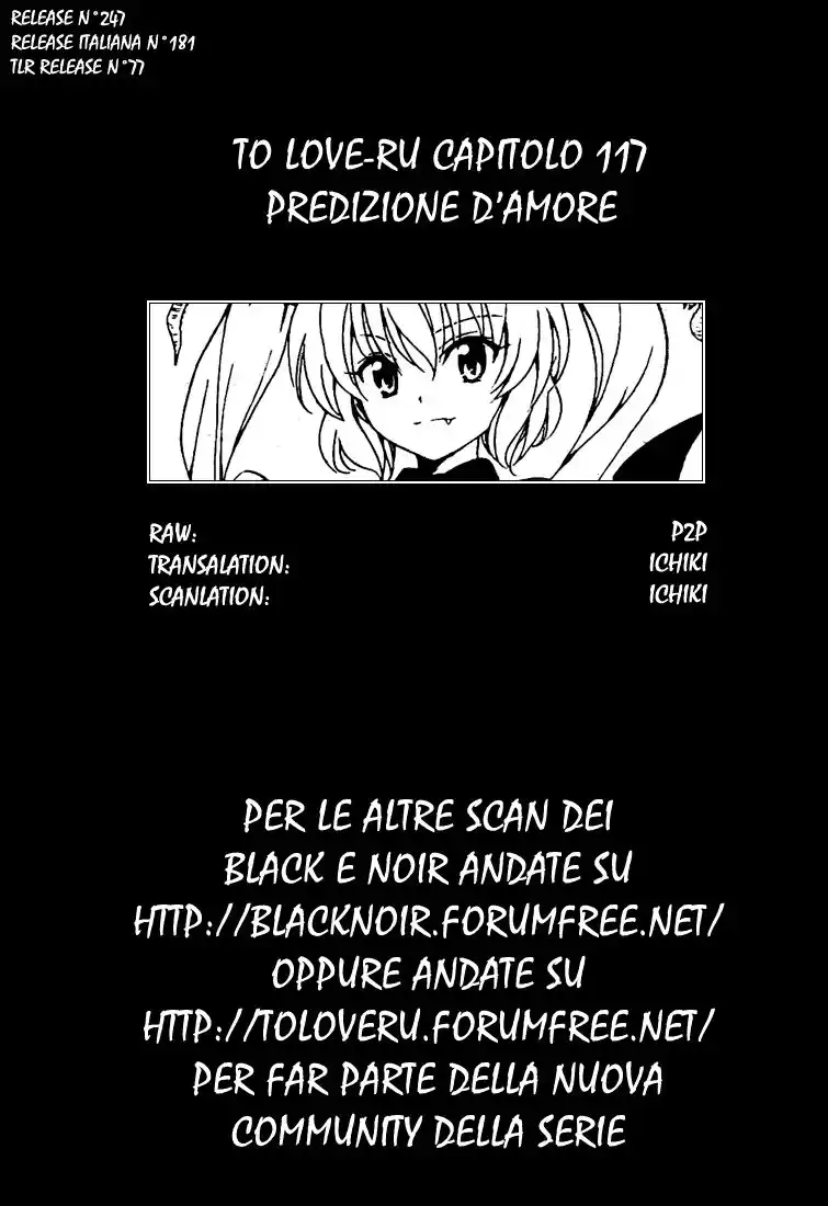 To Love Ru Capitolo 117 page 1