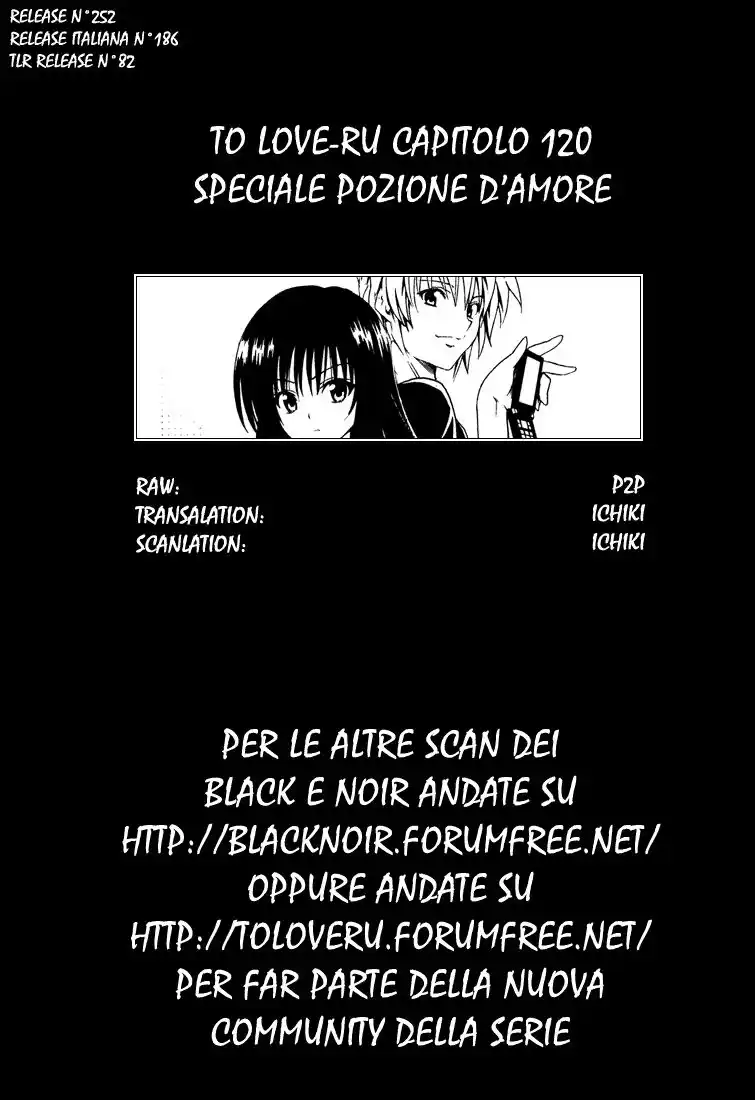 To Love Ru Capitolo 120 page 1