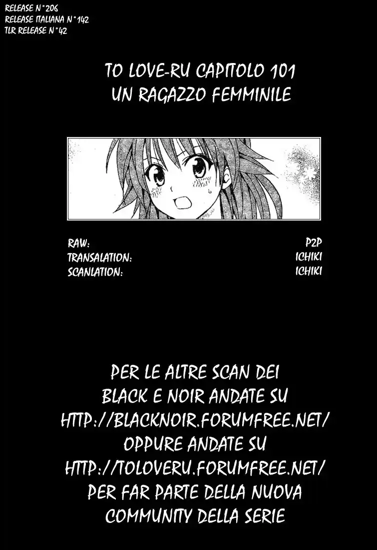 To Love Ru Capitolo 101 page 1