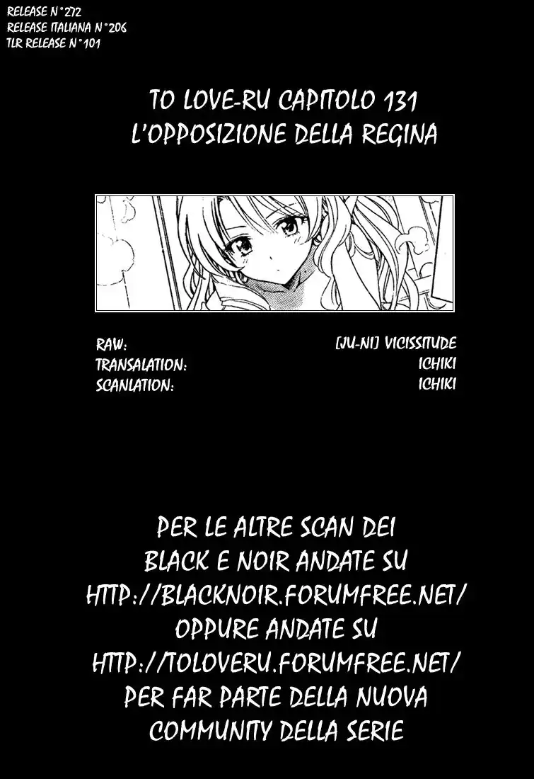 To Love Ru Capitolo 131 page 1