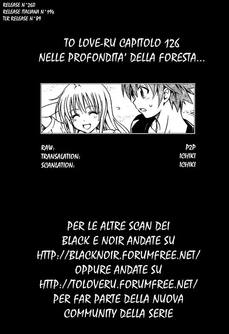 To Love Ru Capitolo 126 page 1