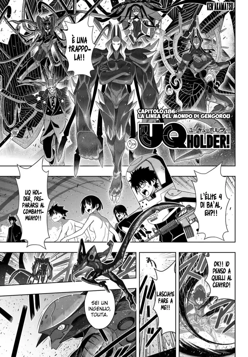 UQ Holder! Capitolo 186 page 2