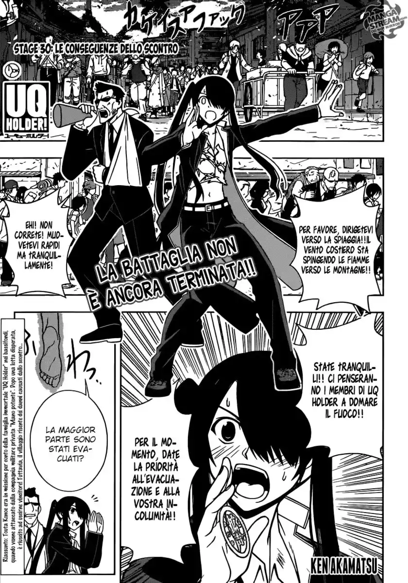 UQ Holder! Capitolo 30 page 2