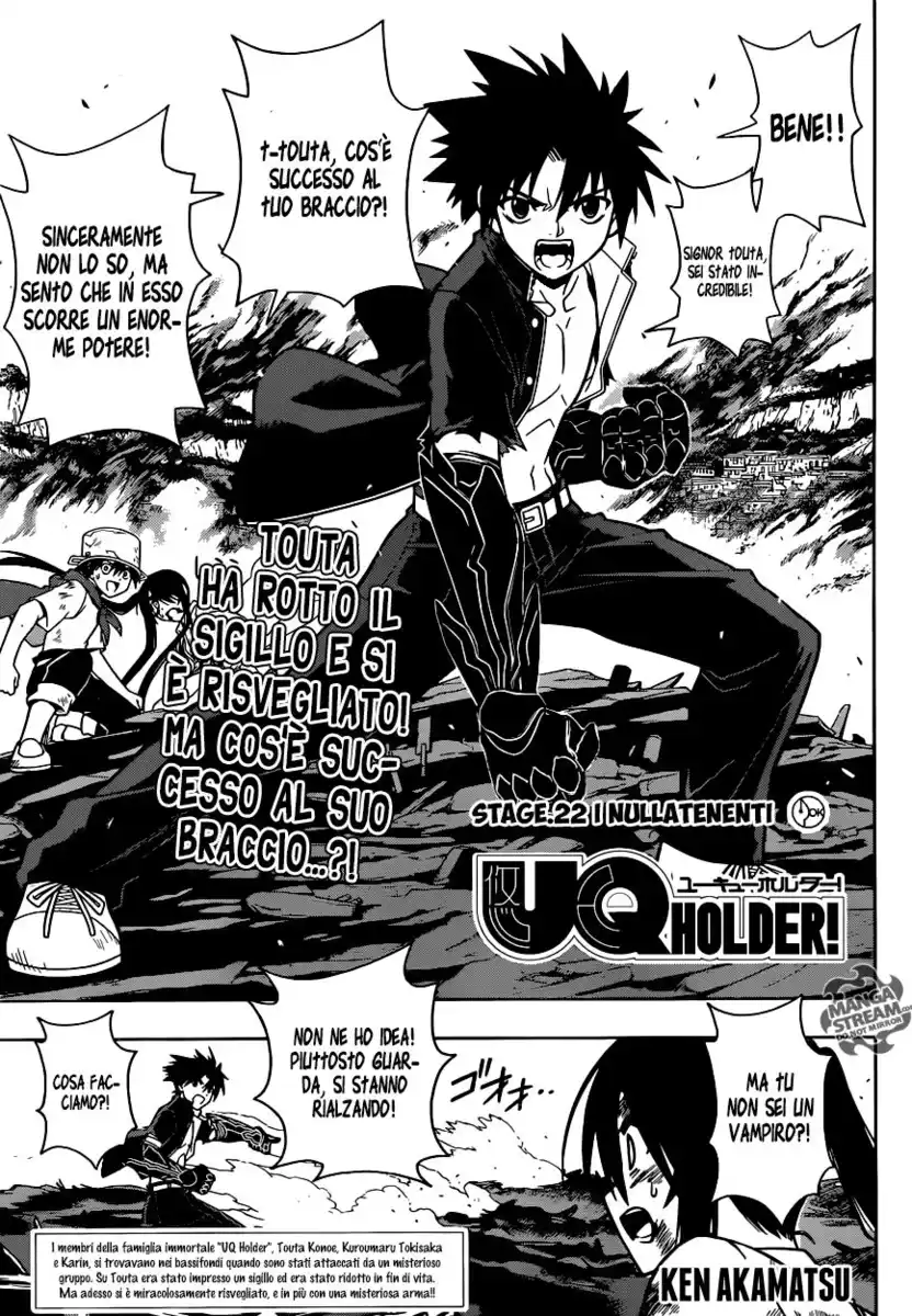 UQ Holder! Capitolo 22 page 2