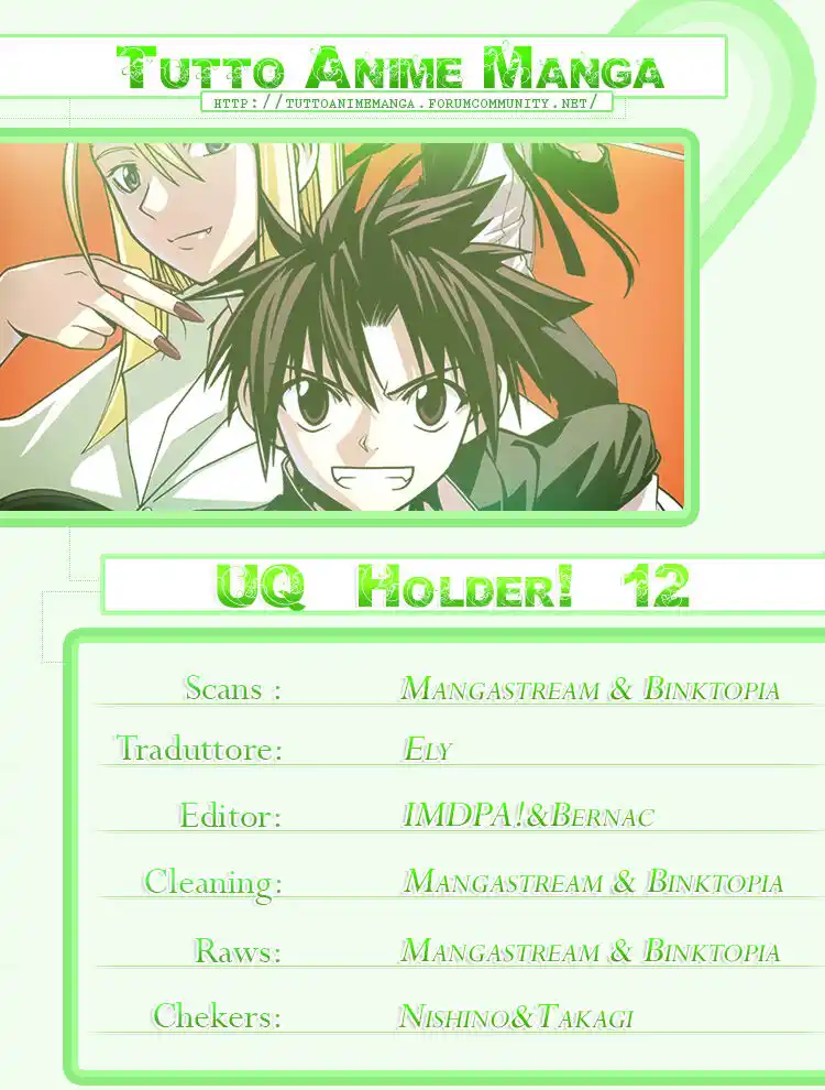 UQ Holder! Capitolo 12 page 18