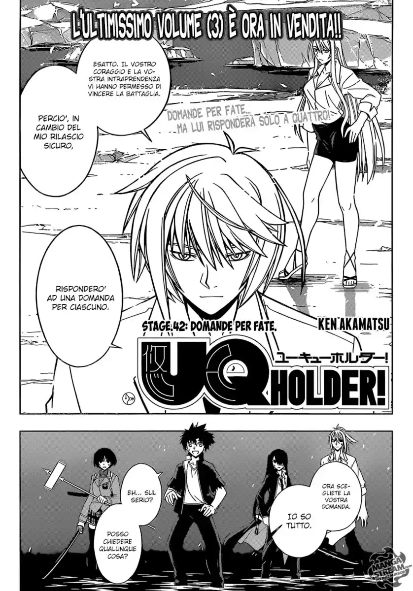 UQ Holder! Capitolo 42 page 2