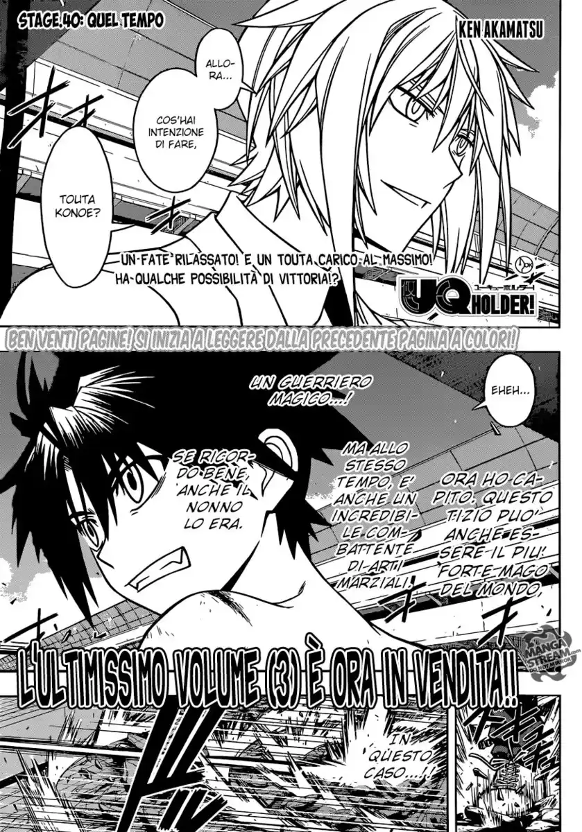 UQ Holder! Capitolo 40 page 4