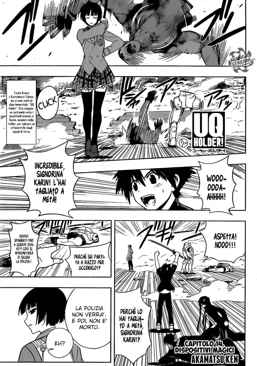 UQ Holder! Capitolo 14 page 2