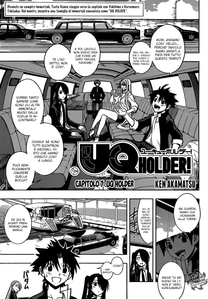 UQ Holder! Capitolo 07 page 2