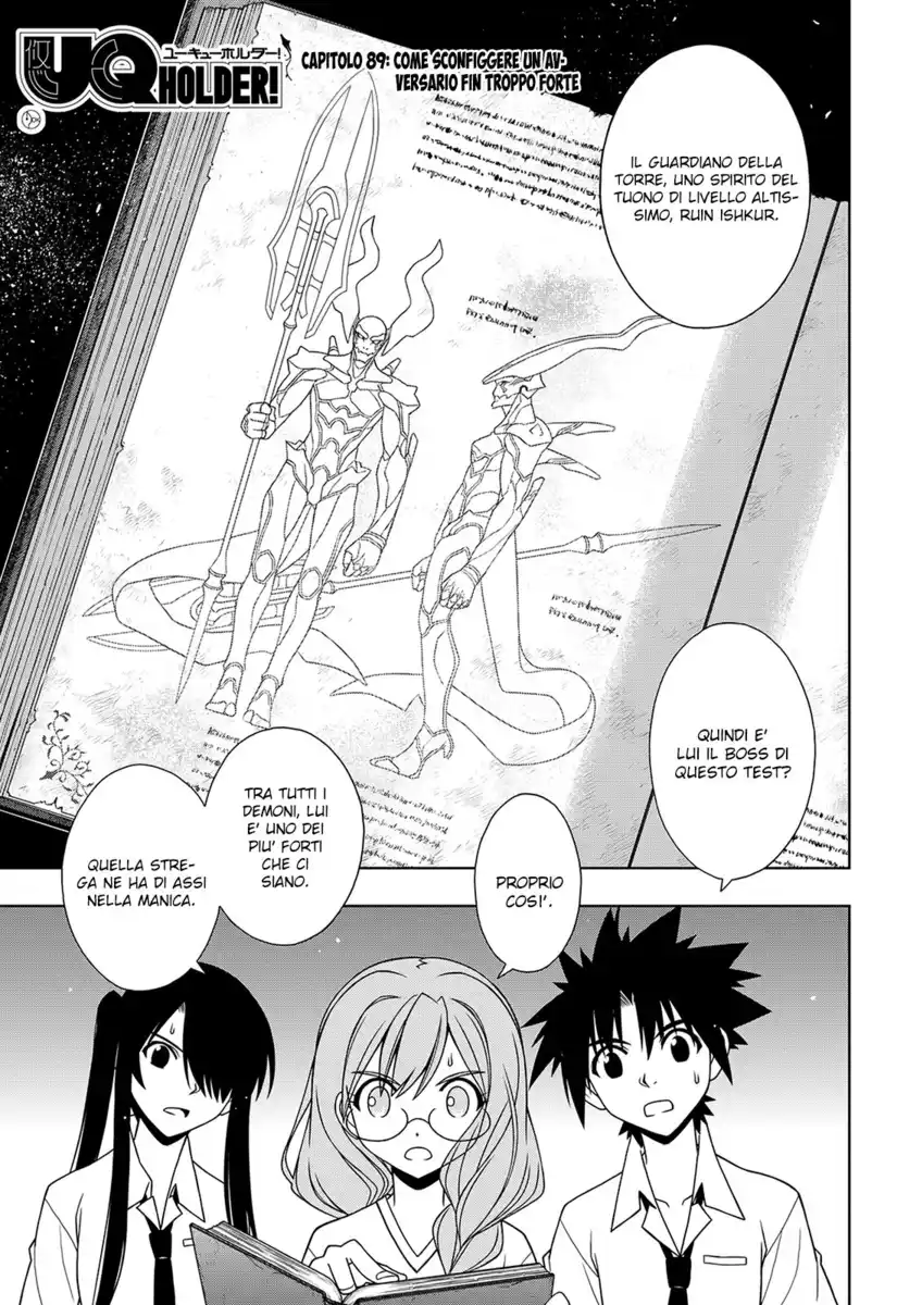 UQ Holder! Capitolo 89 page 3