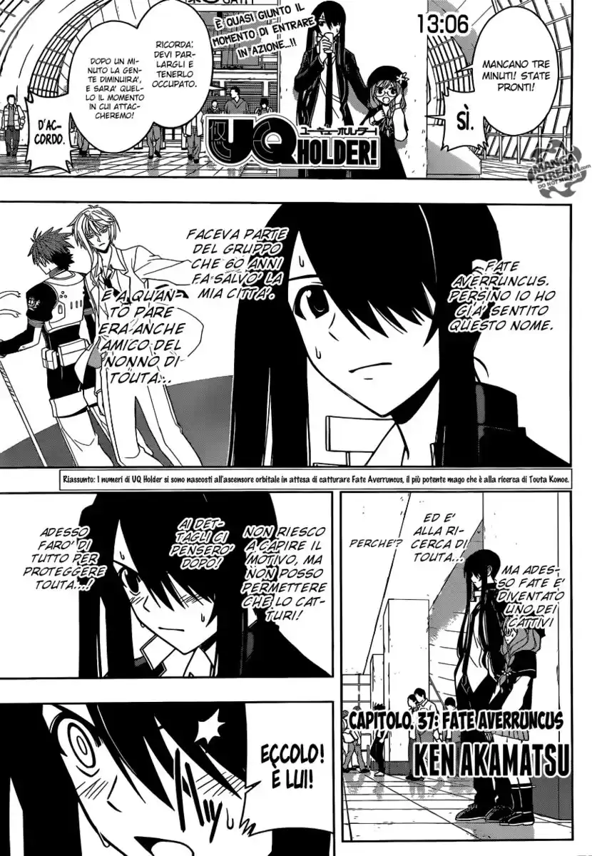 UQ Holder! Capitolo 37 page 2