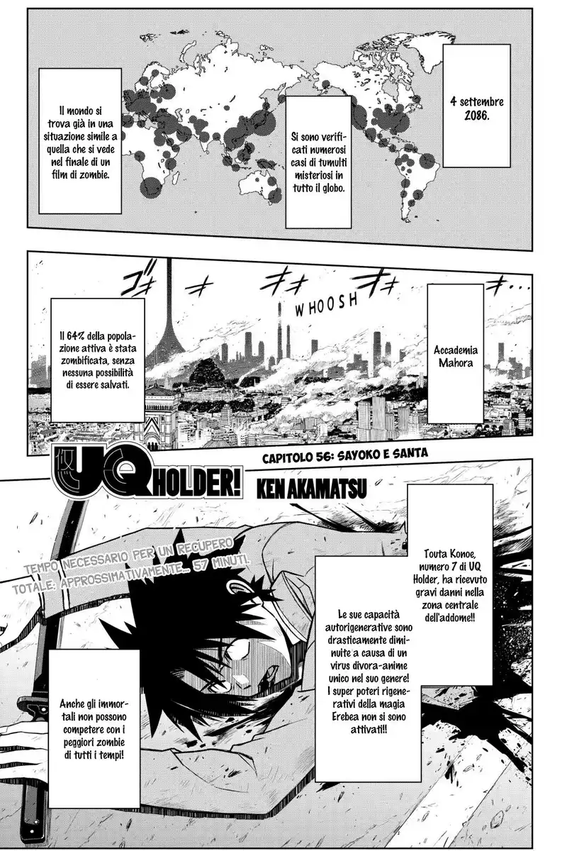 UQ Holder! Capitolo 56 page 1