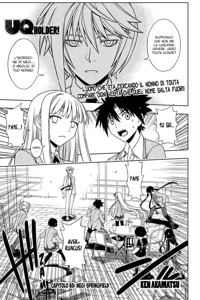 UQ Holder! Capitolo 65 page 2