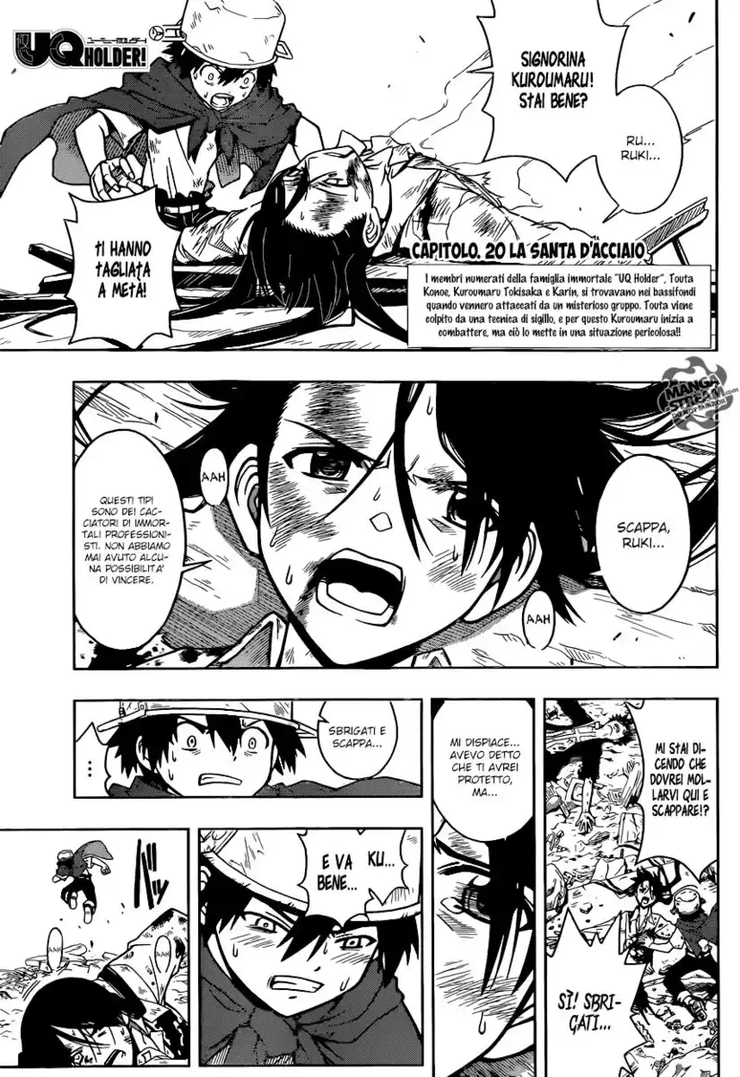 UQ Holder! Capitolo 20 page 2