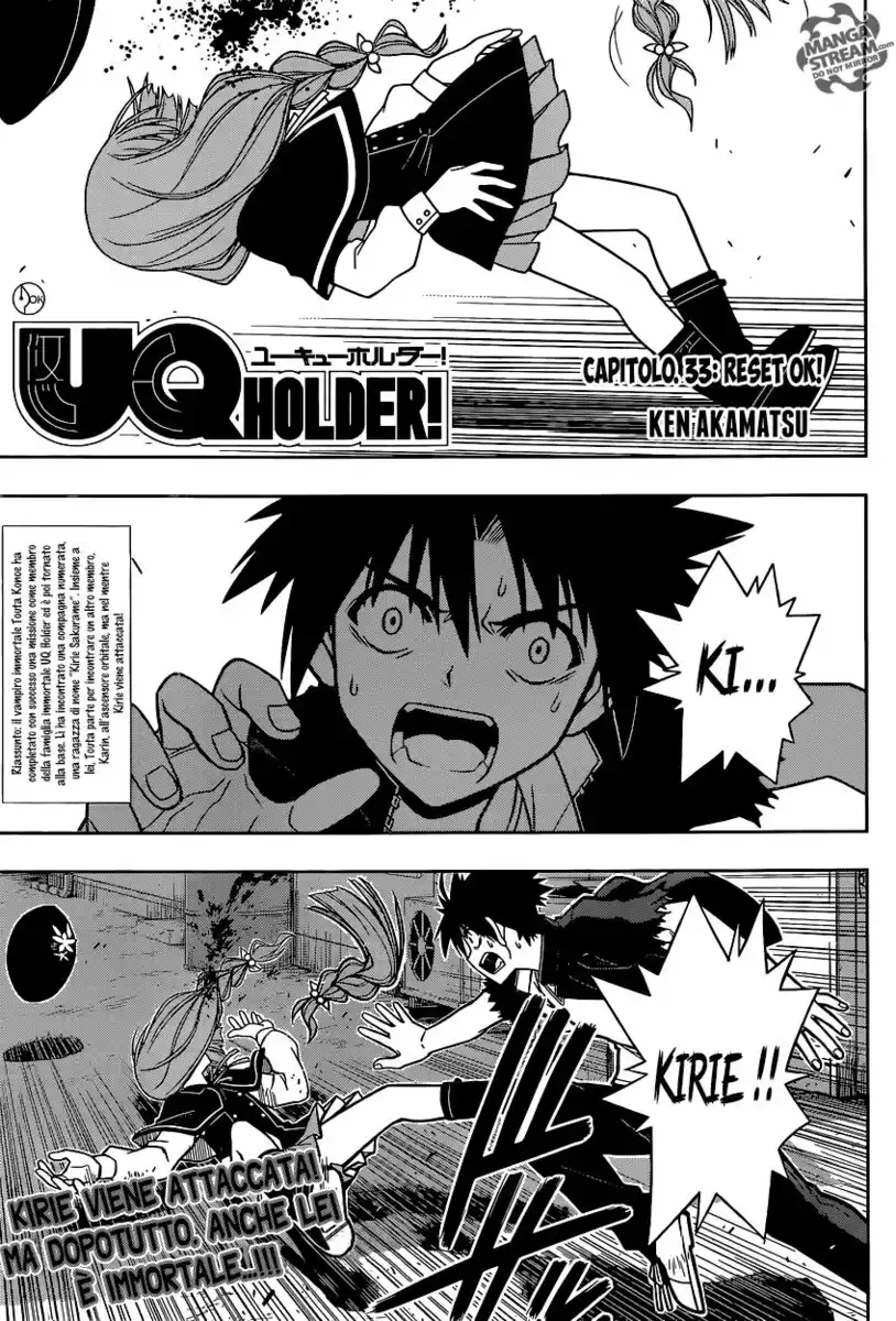 UQ Holder! Capitolo 33 page 2