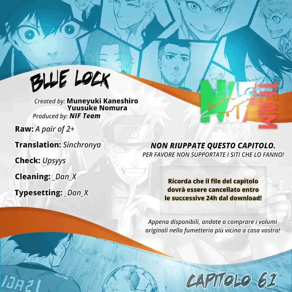 Blue Lock Capitolo 61 page 2