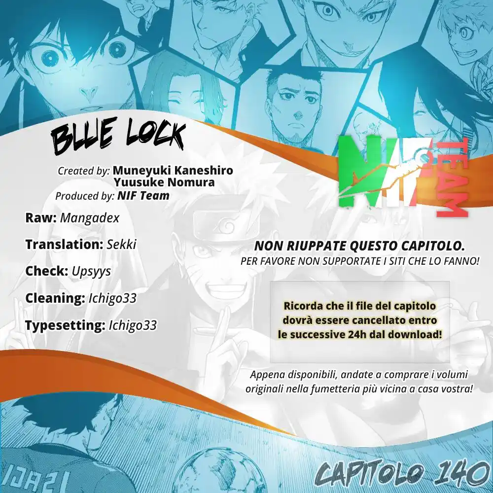 Blue Lock Capitolo 140 page 2