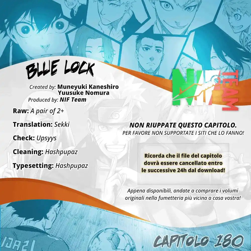 Blue Lock Capitolo 180 page 2