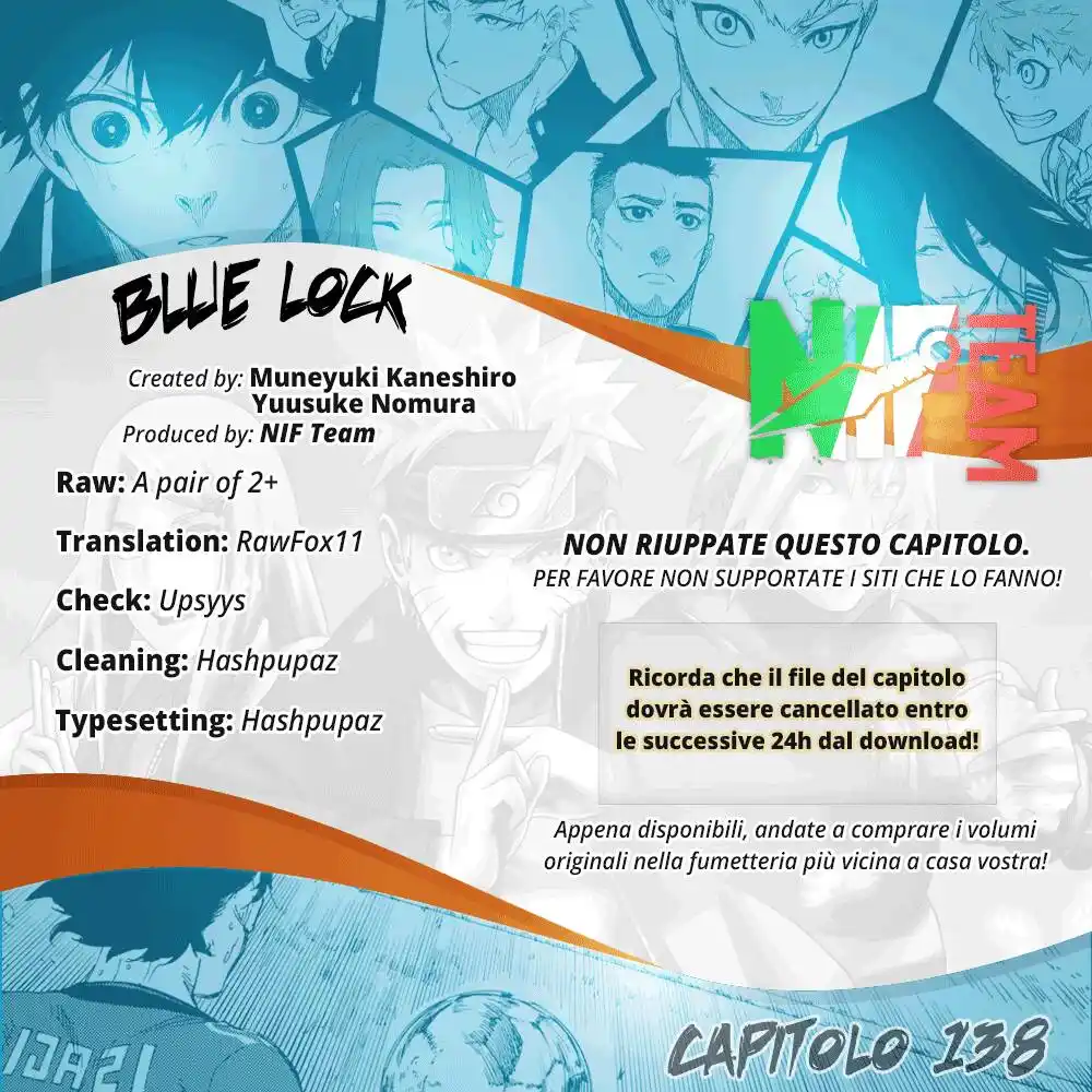 Blue Lock Capitolo 138 page 2